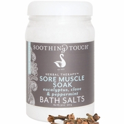 Soothing Touch, Bath Salts - Sore Muscle Soak, 32 oz