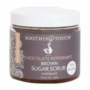 Soothing Touch, Herbal Therapy Brown Sugar Scrub, 70% Organic, Chocolate Peppermint, 16 oz