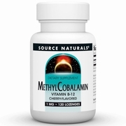 Source Naturals 天然甲基钴胺素 1毫克 櫻桃味維他命B12 120粒含片 MethylCobalamin 1 mg Source Naturals 天然甲基钴胺素 1毫克 櫻桃味維他命B12 120粒含片 MethylCobalamin 1 mg