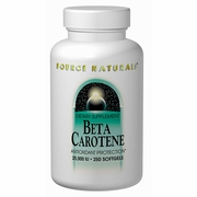 Source Naturals 貝塔胡蘿蔔素 250粒軟膠囊 Beta Carotene