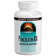 Source Naturals 胰酶 500毫克 50粒 Pancreatin 8X