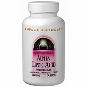 Source Naturals, Alpha Lipoic Acid 100 mg, 60 Capsules