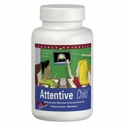 Source Naturals, Attentive Child, Enhance Mental Concentration, 120 Chewable Wafers