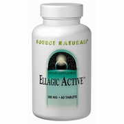 Source Naturals, Ellagic Active, Raspberry Extract 300mg 40% Ellagitannins, 60 Tablets