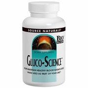 Source Naturals, Gluco-Science for Healthy Blood Sugar Levels, 60 Tablets