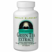 Source Naturals, Green Tea Extract 500 mg, 60 Tablets