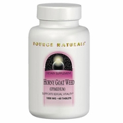 Source Naturals, Horny Goat Weed Extract (Epimedium) 1000mg, 60 Tablets