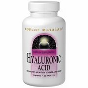Source Naturals, Hyaluronic Acid 100 mg, 30 Tablets