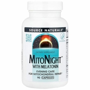 Source Naturals, MitoNight with Melatonin, Value Size, 90 Capsules