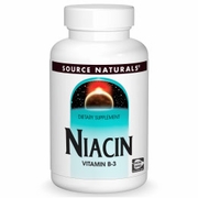Source Naturals, Niacin Vitamin B-3 100 mg, 250 Tablets