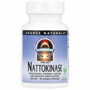 Source Naturals, NSK-SD Nattokinase 200 mg, 30 Vegan Capsules