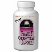 Source Naturals, Phase 2 Carbohydrate Blocker 500mg, 60 Chewable Wafers