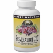 Source Naturals, Resveratrol 200 mg, 30 Vegetarian Capsules
