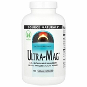 Source Naturals, Ultra-Mag, Bioavailable Magnesium, 180 Vegan Capsules