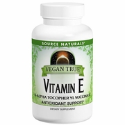 Source Naturals, Vegan True Vitamin E 400 IU, 50 Tablets