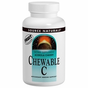 Source Naturals, Vitamin C Acerola w/Bioflavonoids 500mg, 100 Chewable Tablets