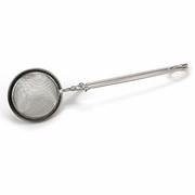 StarWest Botanicals, Mesh Tea Ball w/Handle, Stainless Steel, 1.75 Inches