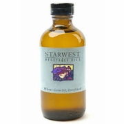 StarWest Botanicals, Wheat Germ Oil, Vegetable Oil, 4 oz