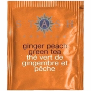 Stash Tea, Premium Ginger Peach Green Tea with Matcha, 18 Tea Bags