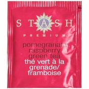 Stash Tea, Premium Pomegranate Raspberry Green Tea with Matcha, 18 Tea Bags