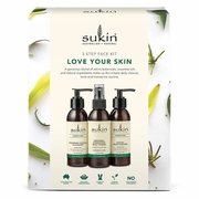 Sukin, Love Your Skin Gift Pack, 3 pc