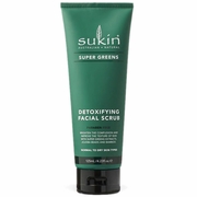 Sukin, Super Greens Detoxifying Facial Scrub, 4.23 oz