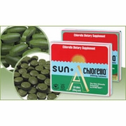Sun Chlorella, Pulverized Cell-Wall Chlorella, A, 500 mg, 600 Tablets