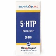 Superior Source, 5-HTP 50 mg, 60 Instant Dissolve Tablets