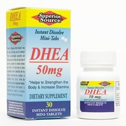Superior Source, DHEA 50 mg, 100 Instant Dissolve Tablets
