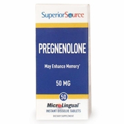Superior Source, Pregnenolone 50 mg, 50 Instant Dissolve Tablets