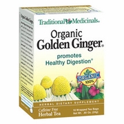 Traditional Medicinals Teas, Organic Golden Ginger Digest Tea, 16 Tea Bags