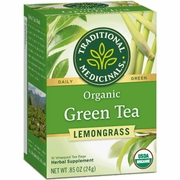 Traditional Medicinals Teas, Organic Green Tea Lemongrass, 16 Tea Bags