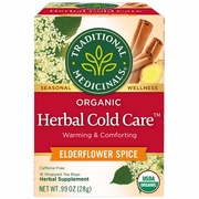Traditional Medicinals Teas, Organic Herbal Cold Care Tea, 16 Tea Bags