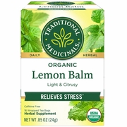 Traditional Medicinals Teas, Organic Lemon Balm Tea, 16 Tea Bags