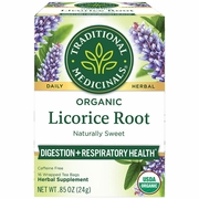 Traditional Medicinals Teas, Organic Licorice Root Tea, 16 Tea Bags