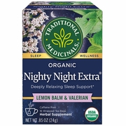 Traditional Medicinals Teas, Organic Nighty Night Extra Tea, 16 Tea Bags