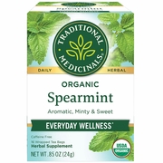 Traditional Medicinals Teas, Organic Spearmint Tea, 16 Tea Bags
