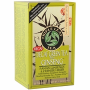 Triple Leaf Tea, Decaf Green Tea with Ginseng, 20 Tea Bags