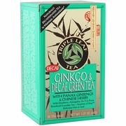 Triple Leaf Tea, Ginkgo & Decaf Green Tea, 20 Tea Bags