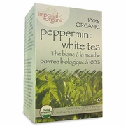 Uncle Lee's Tea, Imperial Organic Peppermint White Tea, 18 Tea Bags