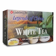 Uncle Lee's Tea, Legends of China, Organic White Tea, 100 Tea Bags