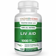Vadik Herbs, Liv Aid, 100 Vegetarian Capsules