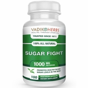 Vadik Herbs, Sugar Fight, 100 Vegetarian Capsules