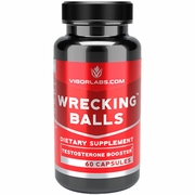 Vigor Labs, Wrecking Balls, Testosterone Booster, 60 Capsules