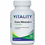 Vitality, Trace Minerals + Chlorella, 90 Vegetable Capsules