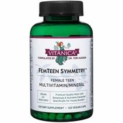 Vitanica, FemTeen Symmetry, Teen Multivitamin & Mineral, 120 Vegetarian Capsules
