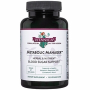 Vitanica, Metabolic Manager, 120 Vegetarian Capsules