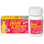 Watson Rugby Labs, APAP 80 mg Pain & Fever Child Fruit Chew, 30 Tablets