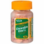 Watson Rugby Labs, Children's Chewable Vite w/ Iron, 100 Tablets