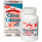 Watson Rugby Labs, Citrus Calcium + D, 60 Coated Tablets